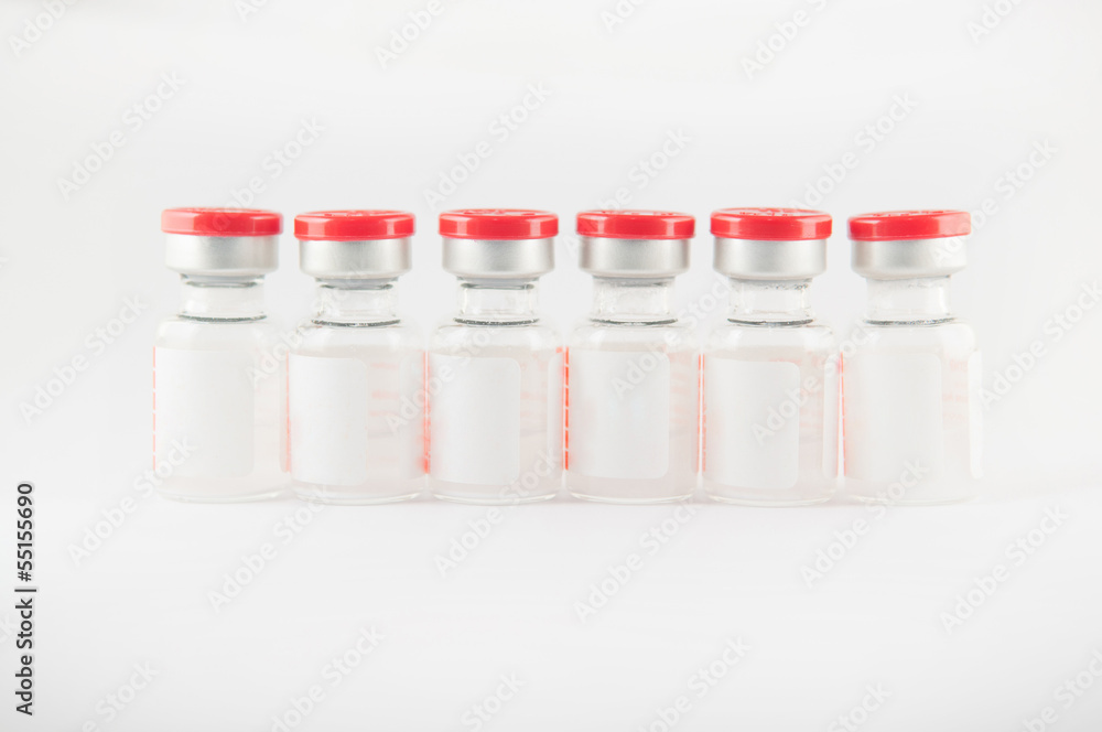 Red cap injection vial Red cap injection vial