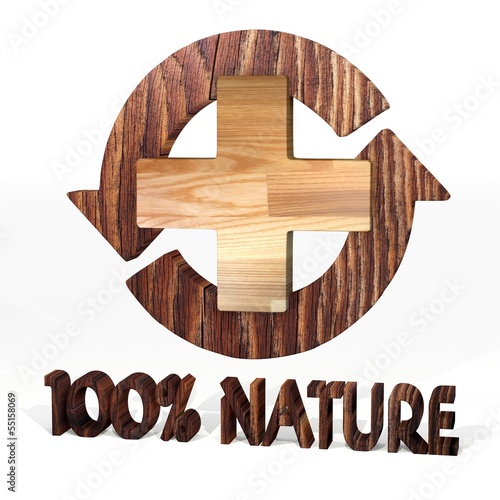 3d graphic of a isolated discount icon set of wooden 3d buttons