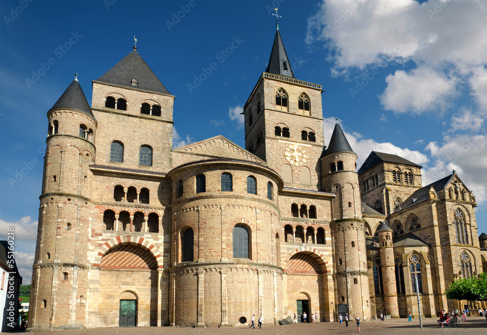 Trier - Trierer Dom St. Peter und Liebfrauenkirche Gesamtansicht