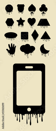 Melt Object Silhouettes