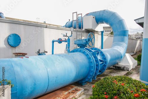 pipes of an irrigation water