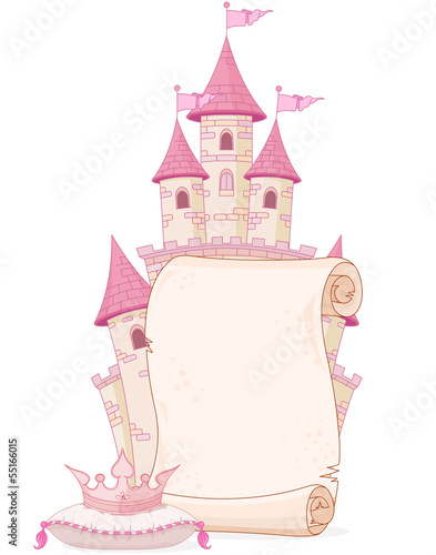 Fairy tale theme parchment