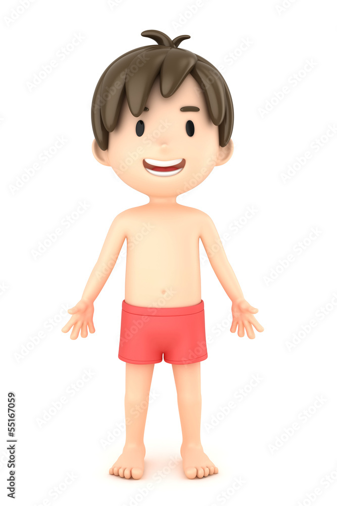 3d render of a boy showing parts of the body 3d render of a boy showing parts of the body