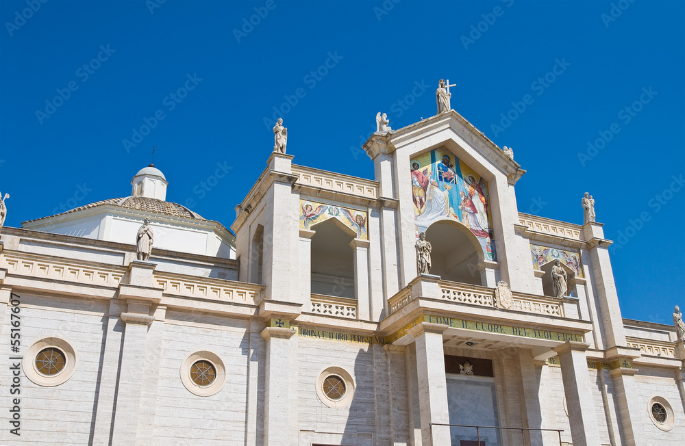 Cathedral of Manfredonia. Puglia. Italy.