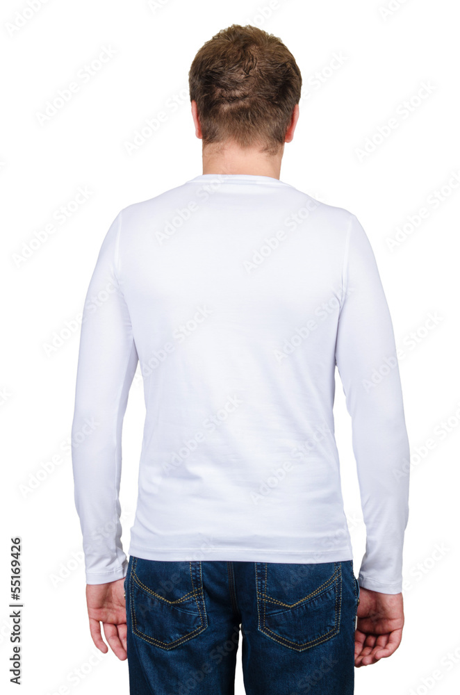 Male sweater isolated on the white Male sweater isolated on the white