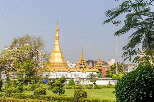 Sule Pagoda in Rangoon