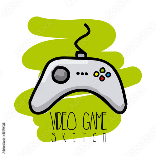 video game sketch