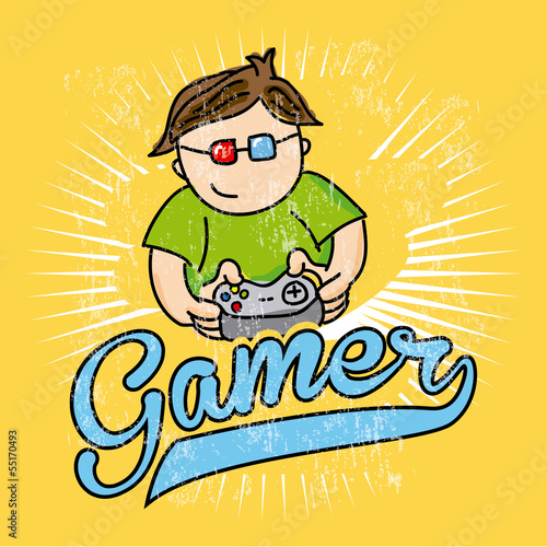 gamer sketch