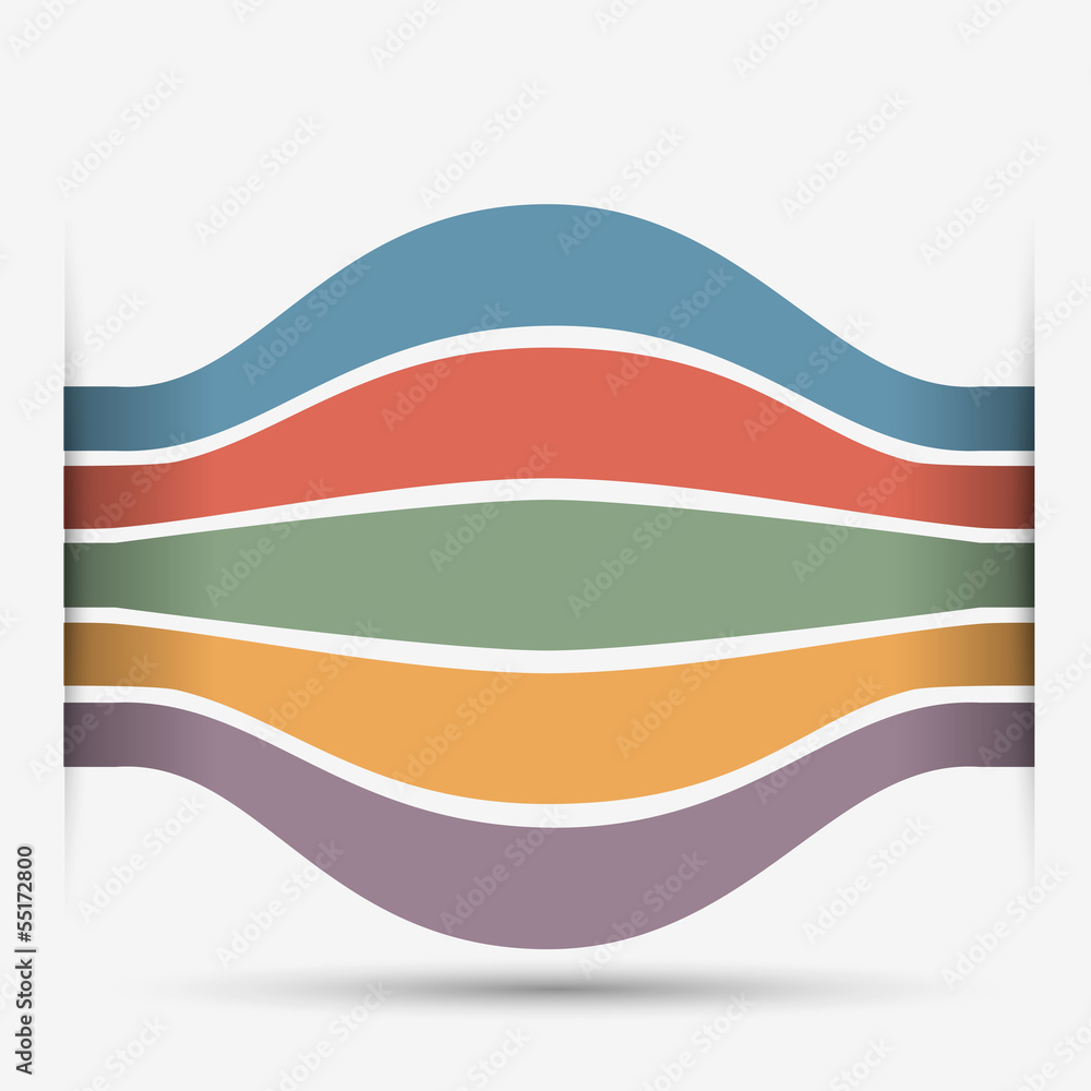 Fototapeta premium Minimalist style - banners for design