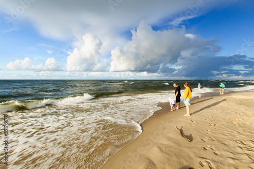 morski brzeg, plaża, Morze Bałtyckie, Polska