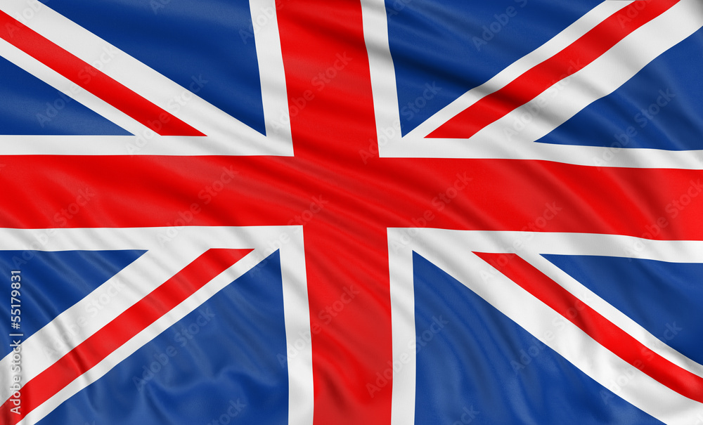 3D United Kingdom Flag (clipping path included) 3D United Kingdom Flag (clipping path included)