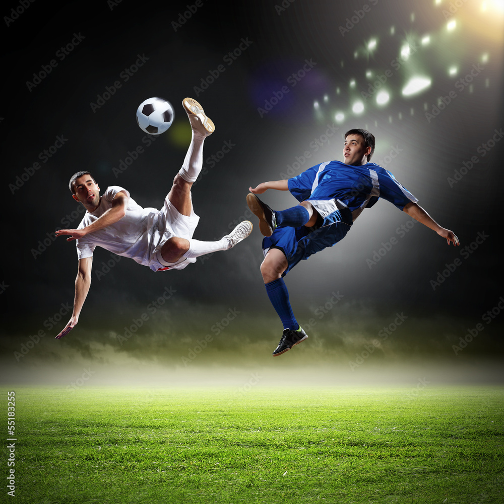 Two football player Two football player