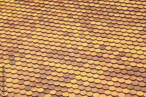 Pantile roof background