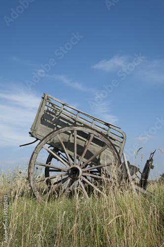 Old farm cart