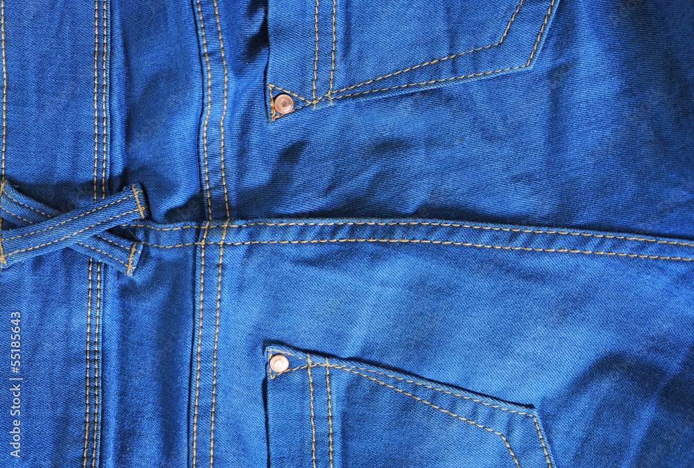 Naklejka premium jeans ower white