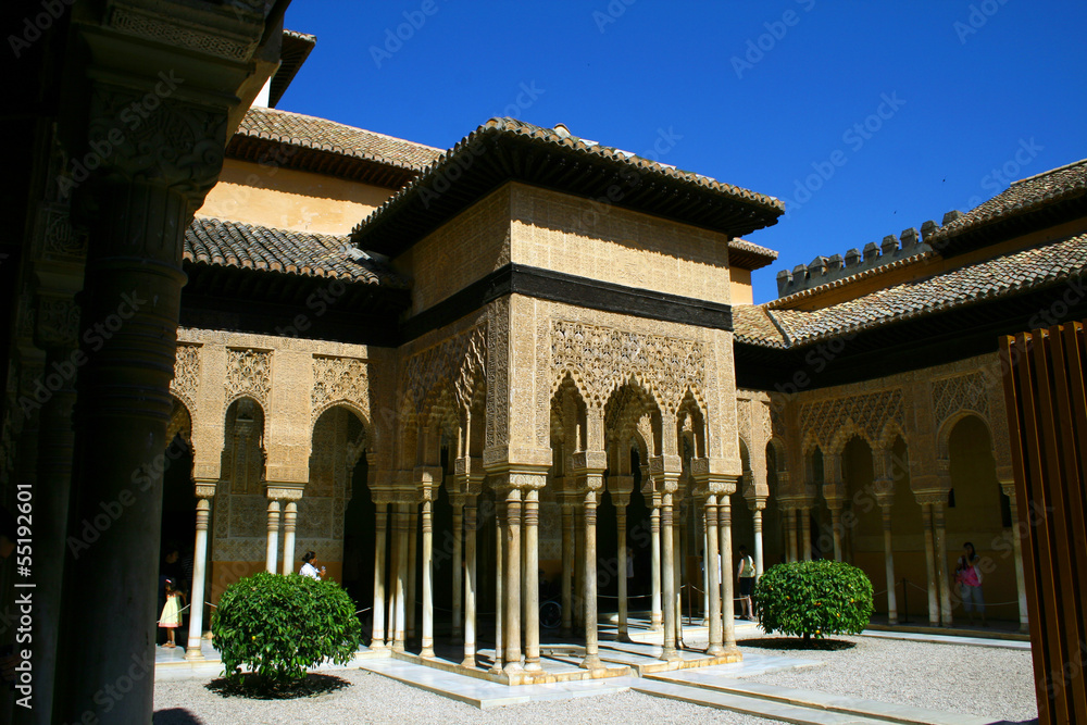 L' Alhambra de Grenade en Espagne L' Alhambra de Grenade en Espagne