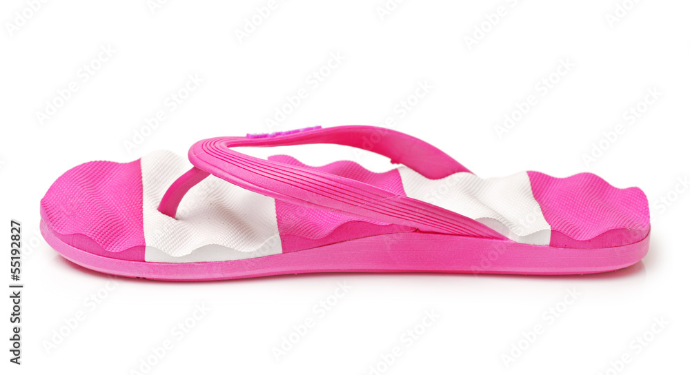 Slippers on white background Slippers on white background