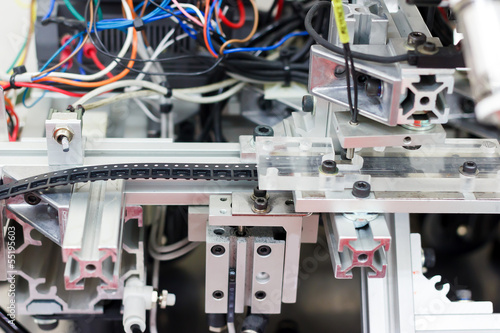Obraz na płótnie machine for manufacturing w salonie
