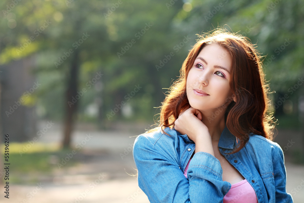 Beautiful young teenage girl Beautiful young teenage girl