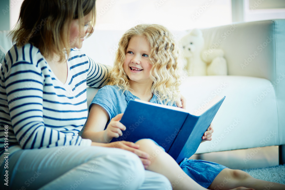 Reading stories Reading stories