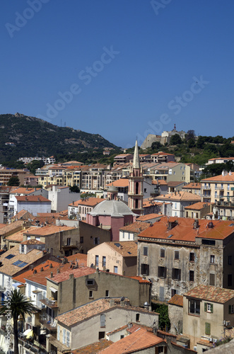 Panoramic view in Calvi,Corsica