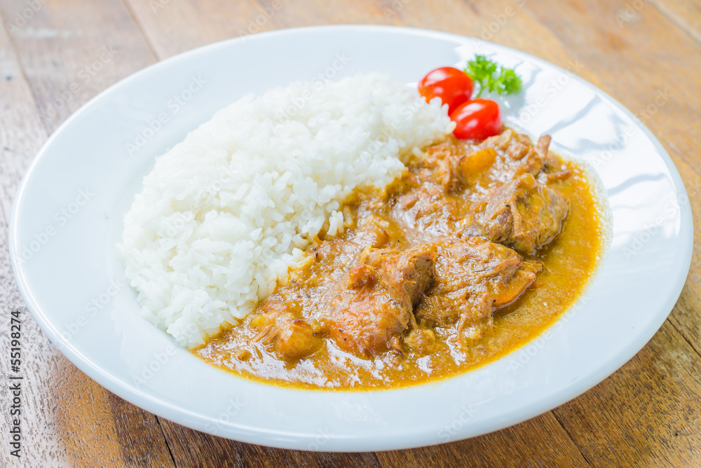 Curry rice Curry rice