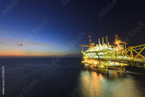 oil and gas platform