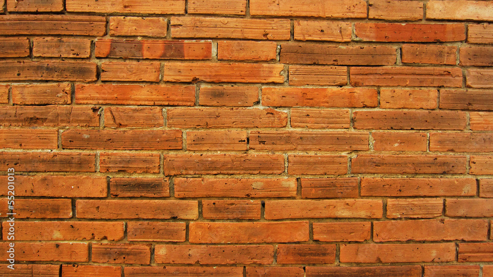 Obraz premium Ancient brick wall pattern