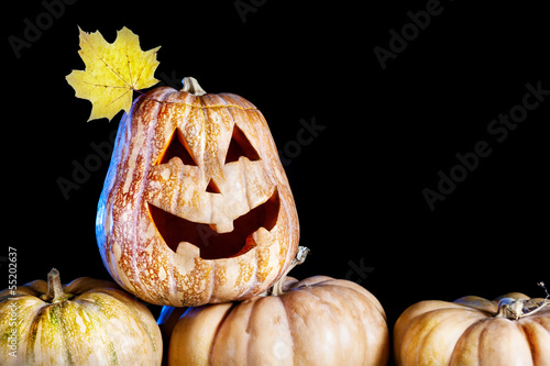 Halloween pumpkin photo