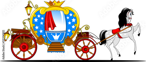 gold carriage