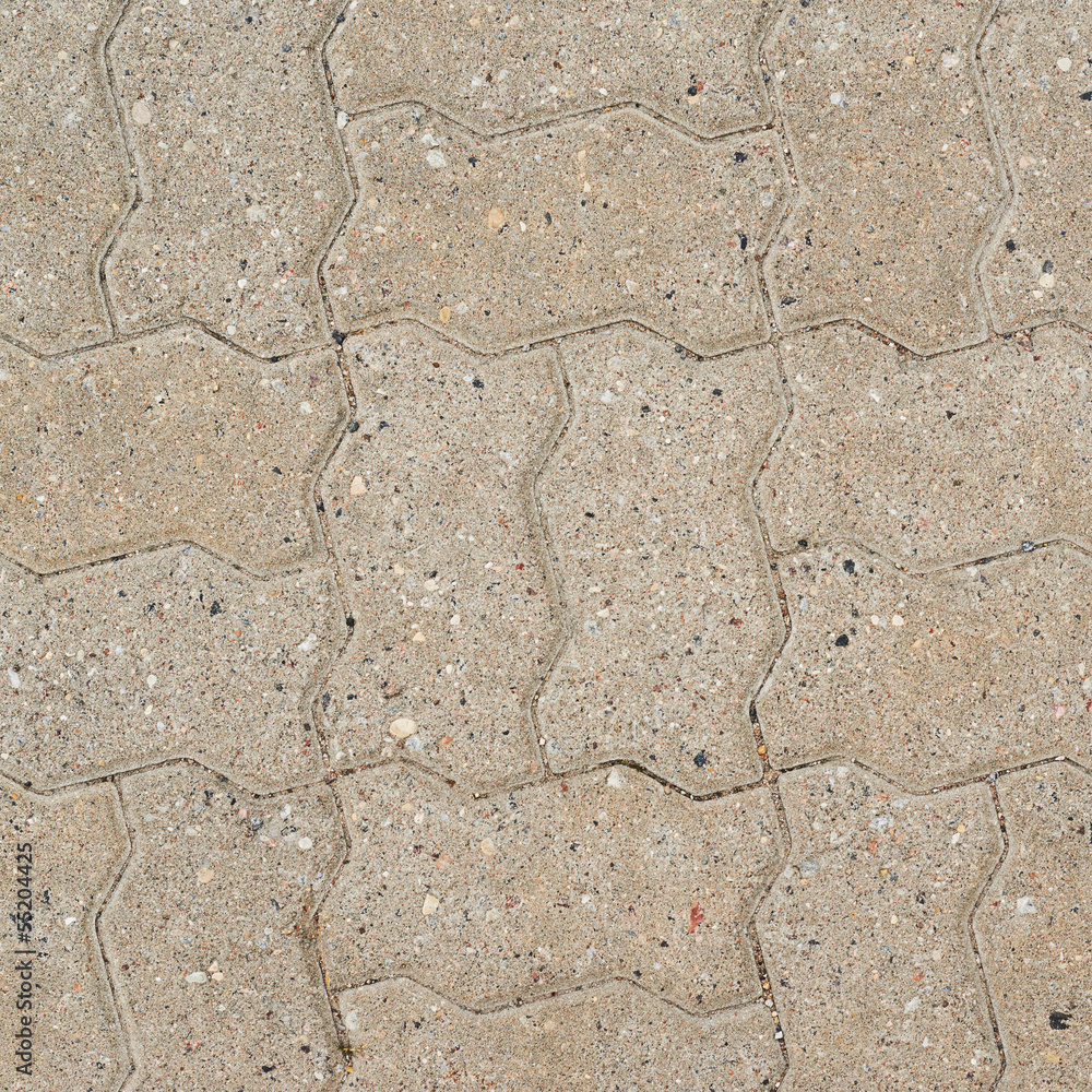 Fototapeta premium Stone brick path fragment