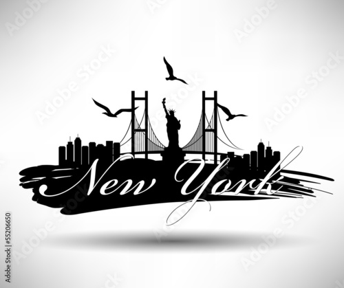 New York City Typography Design