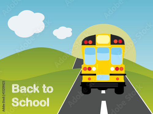 Back to school bus
