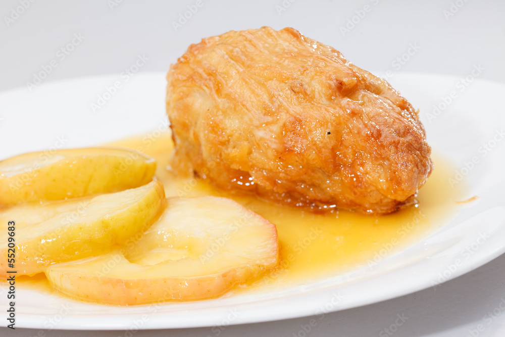 chicken with apple chicken with apple
