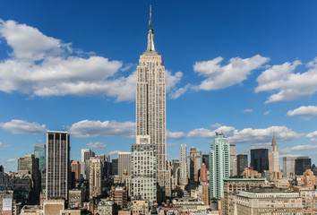 Wandcirkels Empire State Building Empire State Building in Manhattan  © venemama