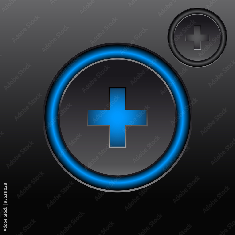 Obraz premium Player Button Set