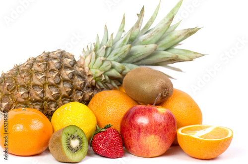 Fresh fruit with vitamin