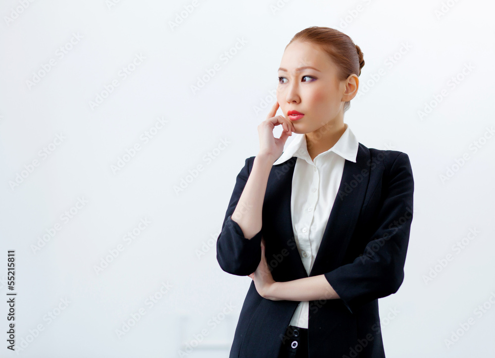 Attractive businesswoman in formal suit Attractive businesswoman in formal suit