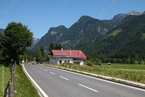 Austria - road in Upper Austria