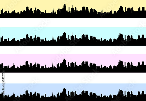 Cityscape skyline