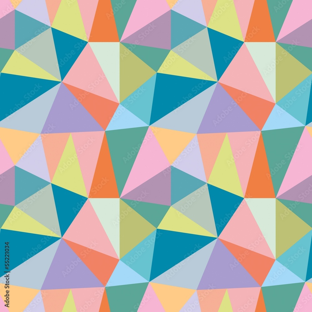 Seamless polygon triangle pattern Seamless polygon triangle pattern