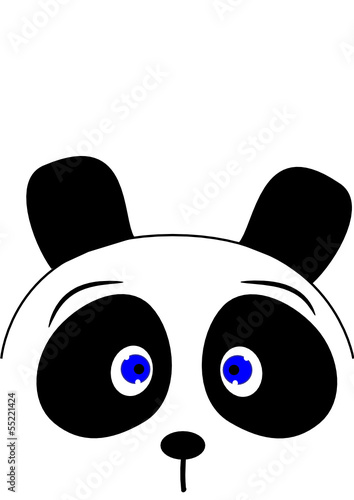 Gesicht eines Pandas