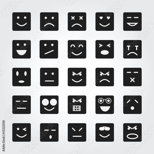 emotion face icons