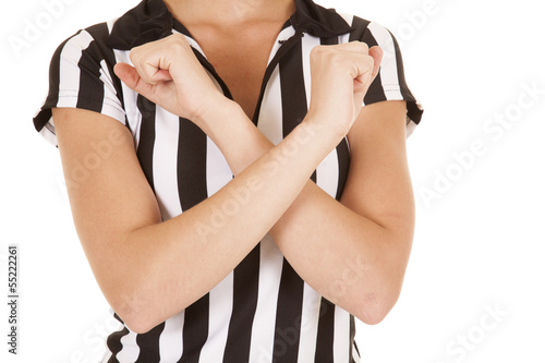 referee body arms crossed
