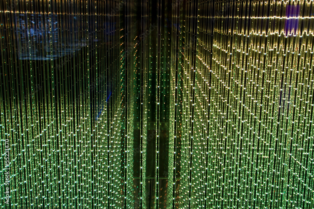 Close-up of the Matrix of a Screen made of multiple LEDs Close-up of the Matrix of a Screen made of multiple LEDs