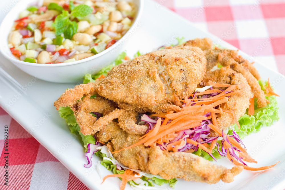 deep fried crab