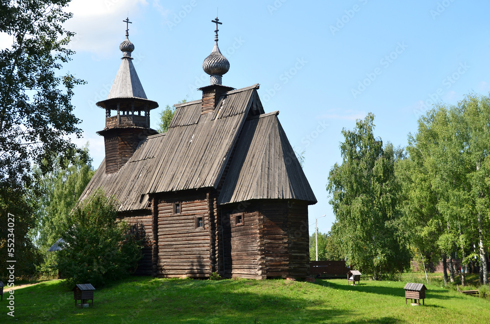 Кострома, церковь Всемилостивого Спаса из села Фоминское, 18 век