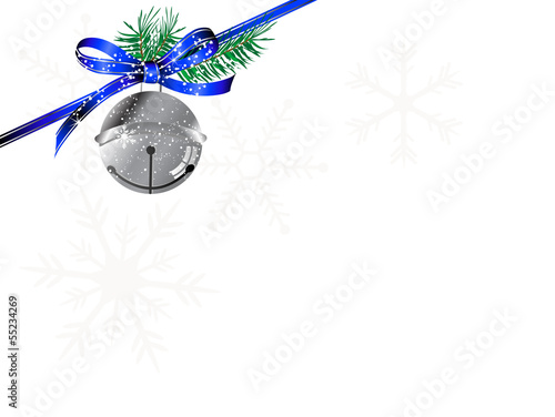 Blue bow
