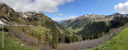 Sölkpass - Blick ins Ennstal, Panorama