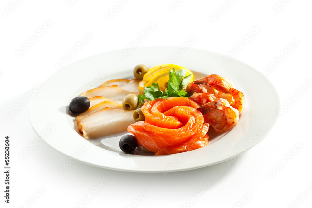 Seafood Plate Seafood Plate